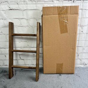 Decocrated Wood Ladder Display Rack NIB Mini Fall Box 15 inch New with Tags